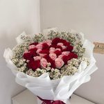 Rounded bouquet 014