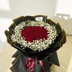 Rounded bouquet 015
