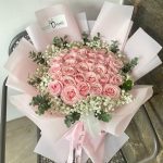 Rounded bouquet 020