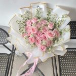 Rounded bouquet 019