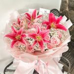 Rounded bouquet 022