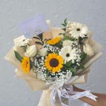 Luxury Cheerful Sunflower 004