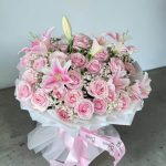 Rounded bouquet 030