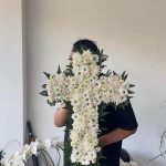 Cross Funeral Flower 001