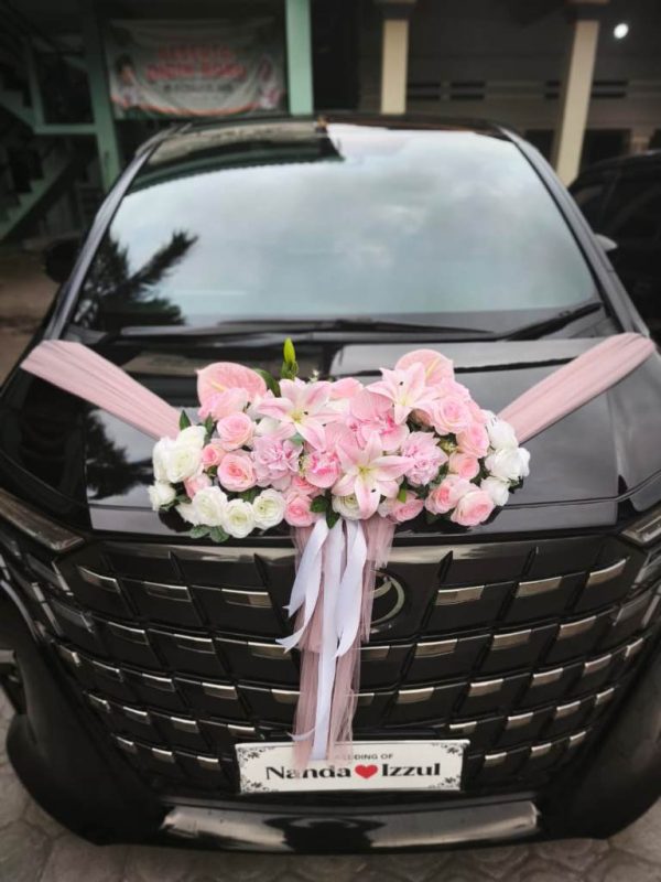 Wedding Car Flower 005 - Artificial