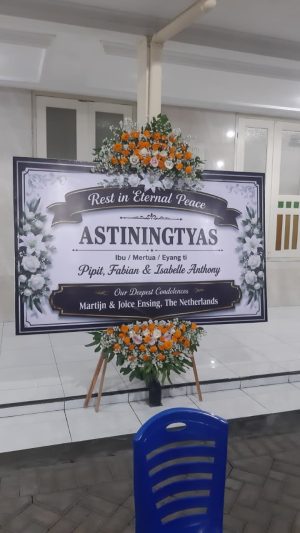 Bunga Papan Ucapan (Banner) 012