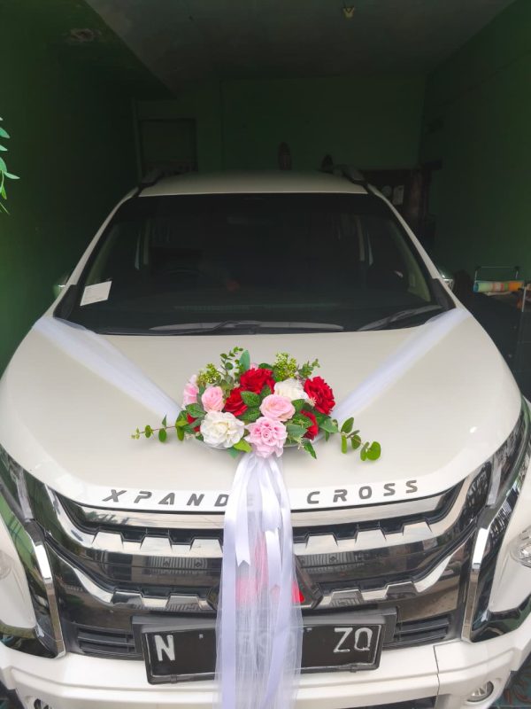 Wedding Car Flower 004 - Artificial