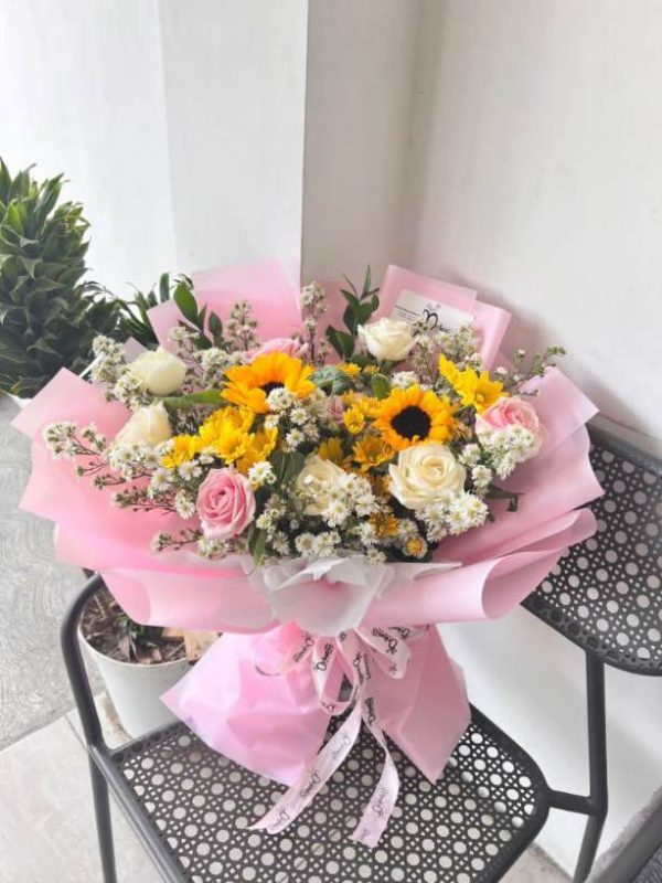Luxury Cheerful Sunflower 004