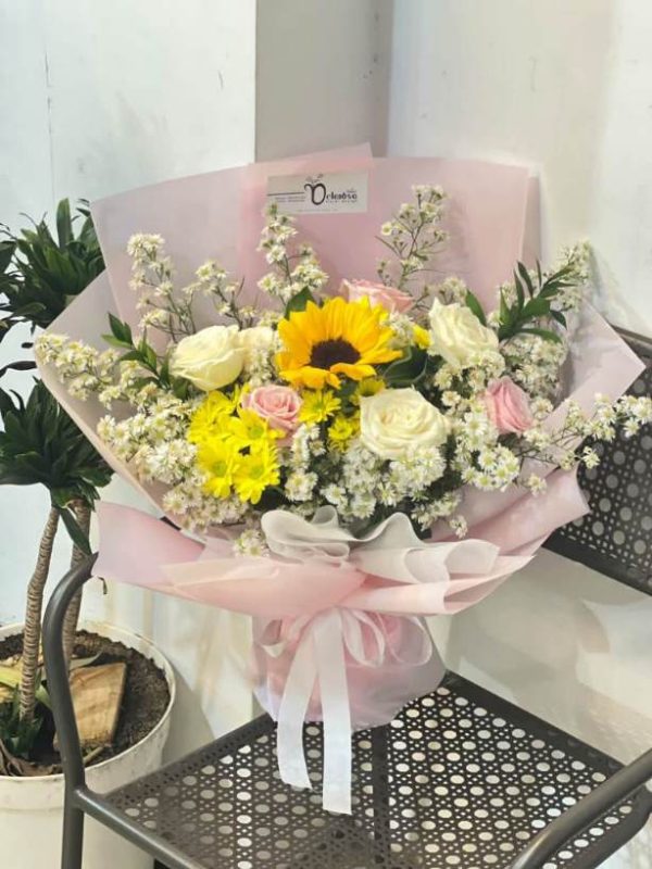 Luxury Cheerful Sunflower 005