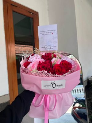 delarosa kediri Artificial Posy 079